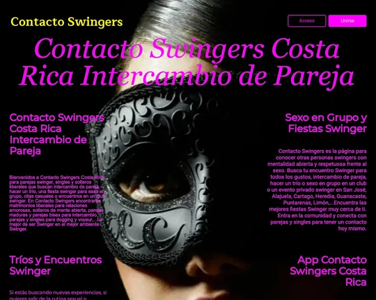 Contactos Swinger Costa Rica Intercambio de Pareja Logo